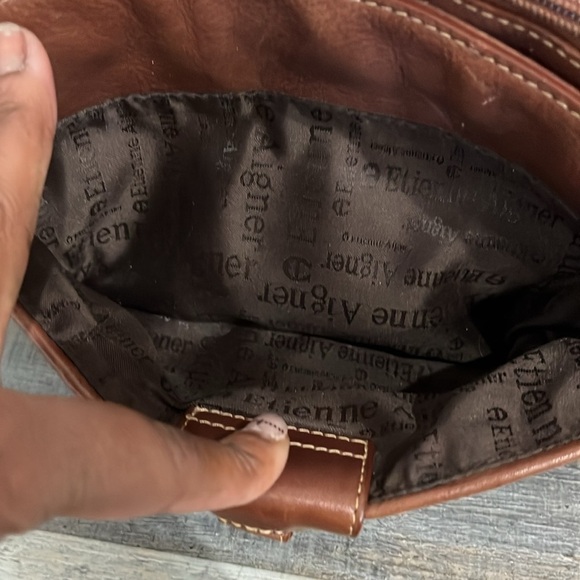Etienne Aigner Brown Leather Hnadbag,Shoulder, Handbag. Great condition! - Picture 3 of 13